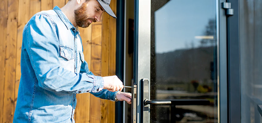 Frameless Glass Storefront Door Locks Replacement in Sunnyslope, CA