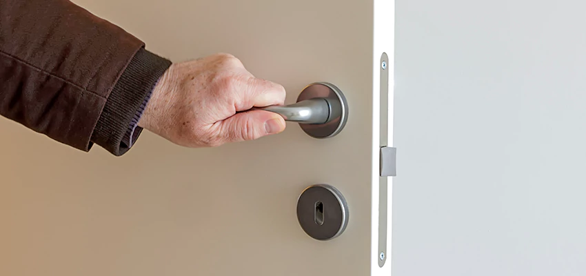 Restroom Locks Privacy Bolt Installation in Sunnyslope, California