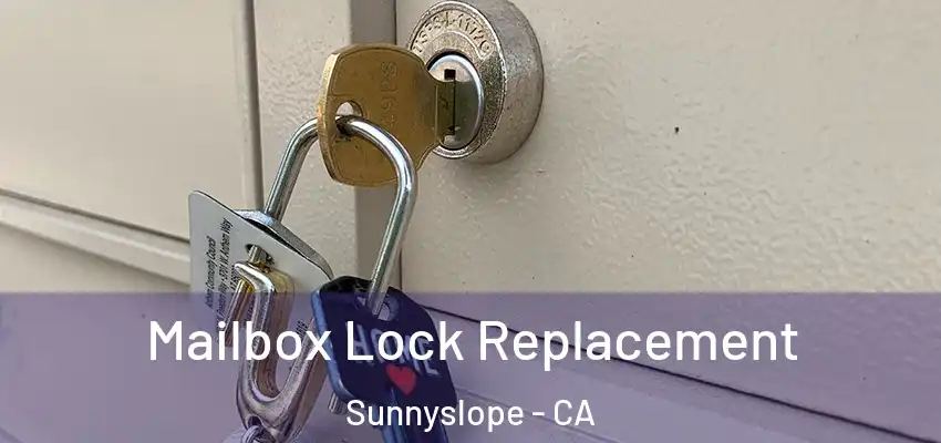  Mailbox Lock Replacement Sunnyslope - CA